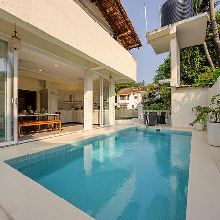 Elivaas 4 Bhk Villa Near Beach With Private Pool & Bar - Casa Boa Vida Candolim Eksteriør bilde
