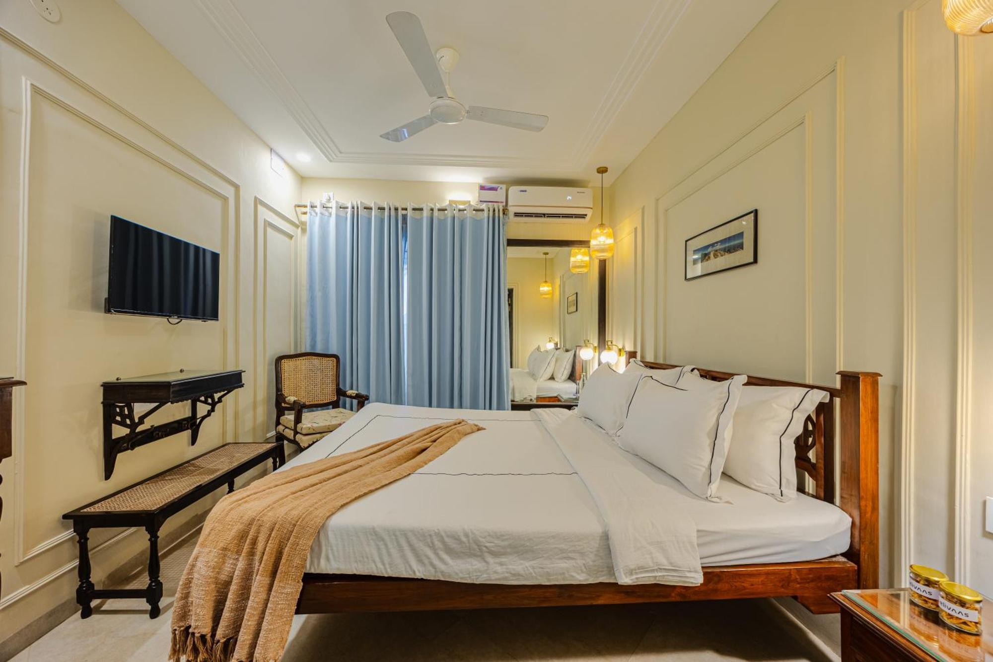Elivaas 4 Bhk Villa Near Beach With Private Pool & Bar - Casa Boa Vida Candolim Eksteriør bilde