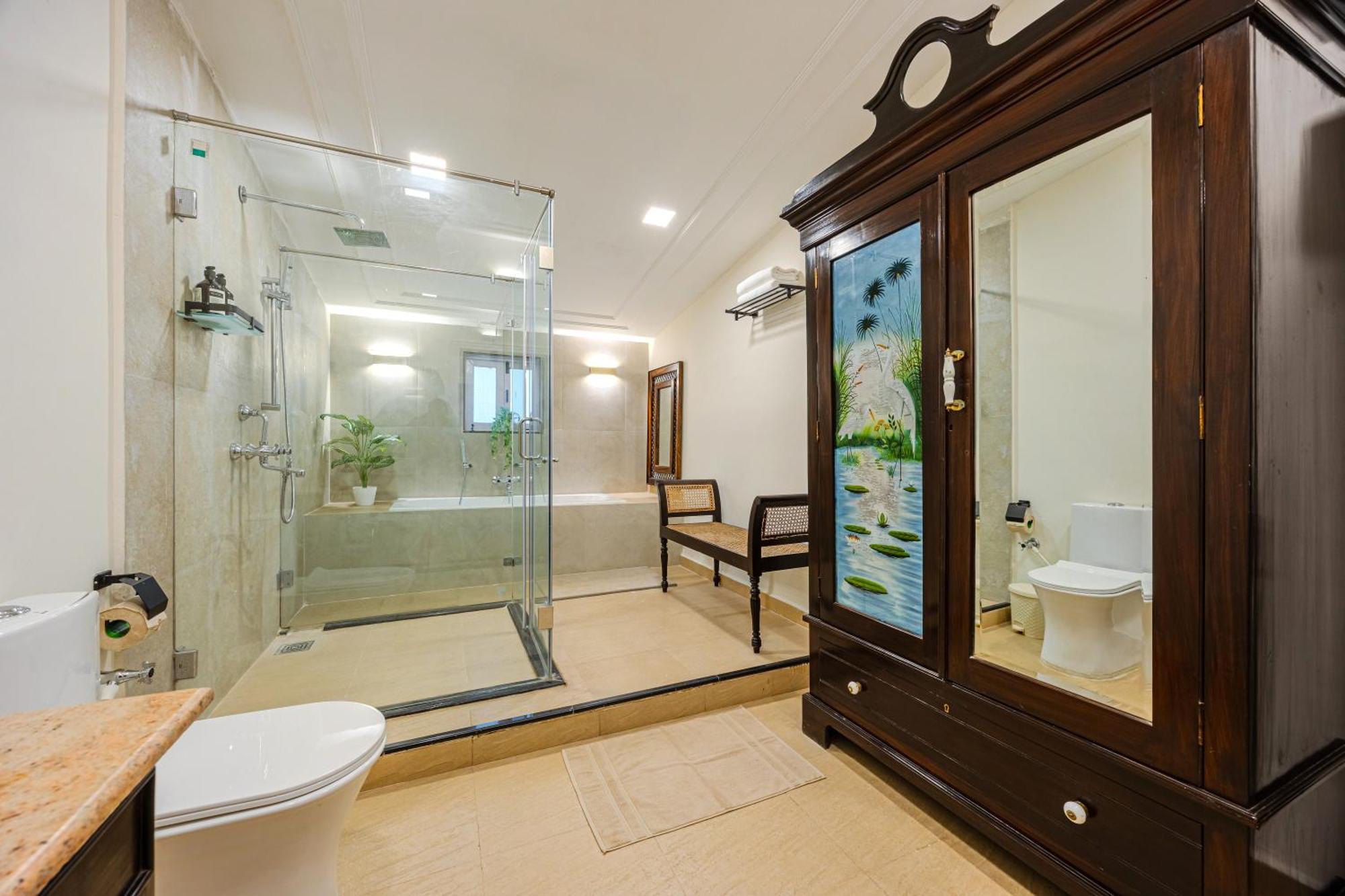 Elivaas 4 Bhk Villa Near Beach With Private Pool & Bar - Casa Boa Vida Candolim Eksteriør bilde