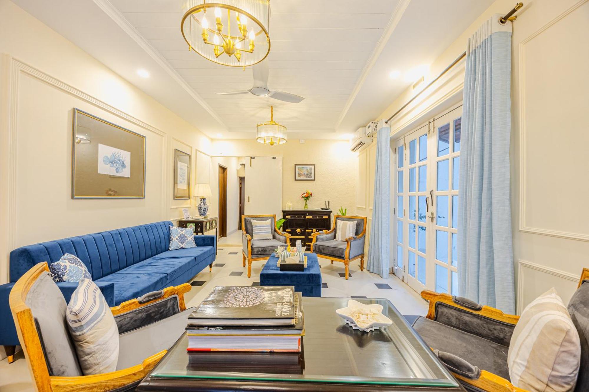 Elivaas 4 Bhk Villa Near Beach With Private Pool & Bar - Casa Boa Vida Candolim Eksteriør bilde