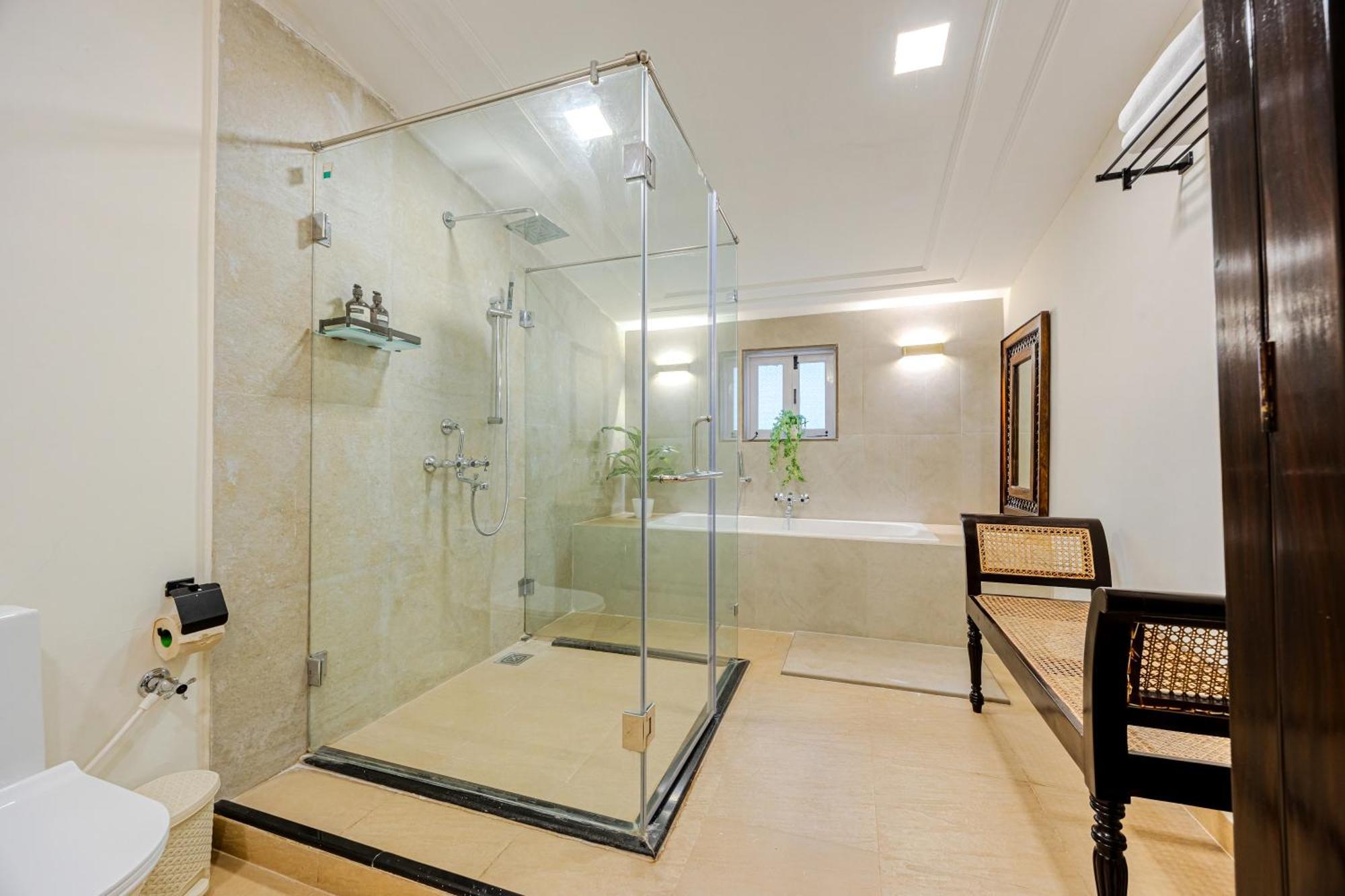 Elivaas 4 Bhk Villa Near Beach With Private Pool & Bar - Casa Boa Vida Candolim Eksteriør bilde