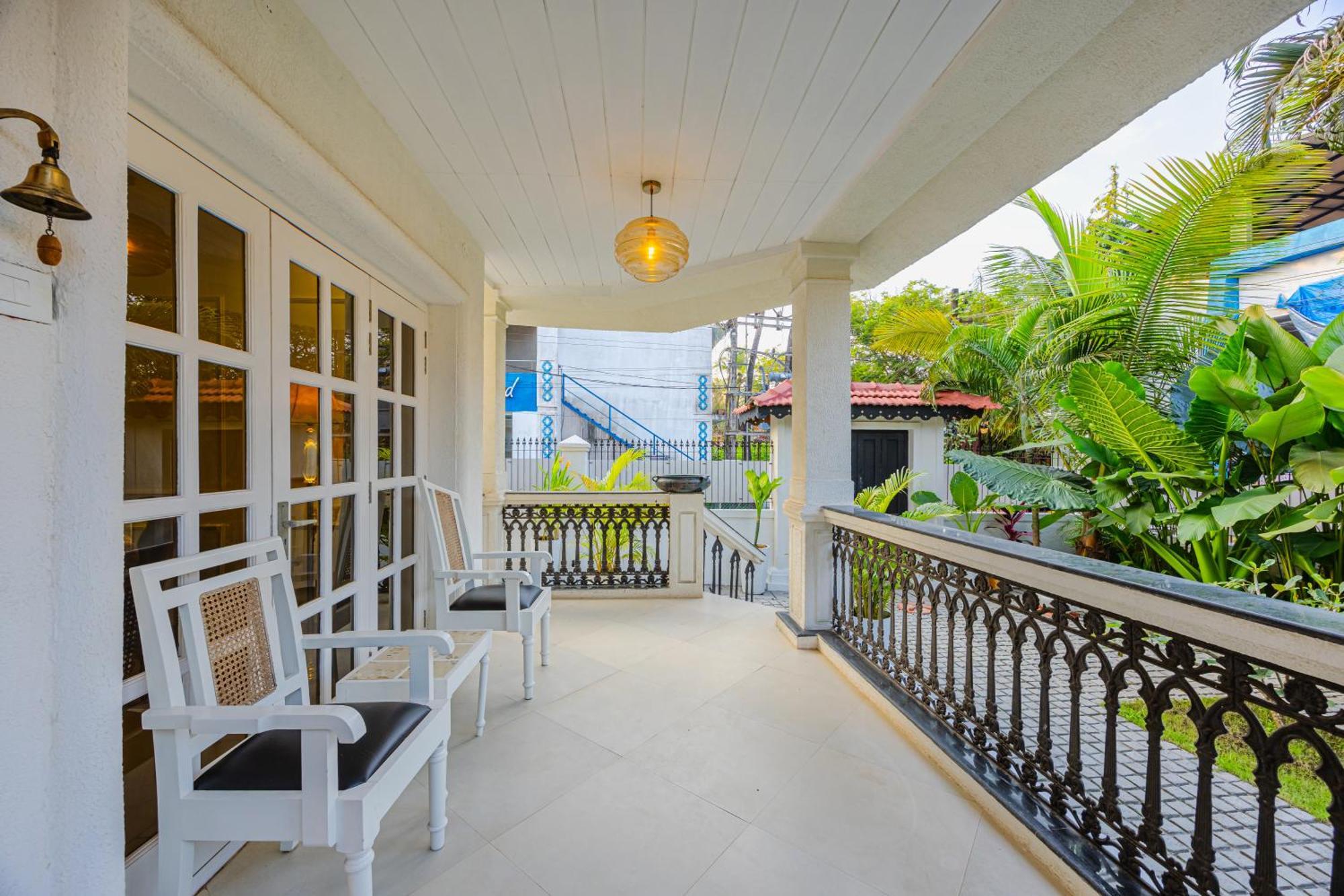 Elivaas 4 Bhk Villa Near Beach With Private Pool & Bar - Casa Boa Vida Candolim Eksteriør bilde