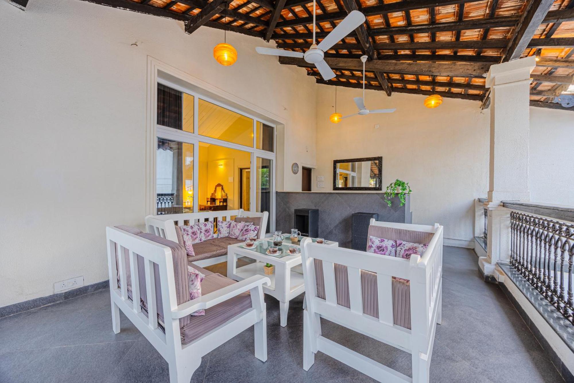 Elivaas 4 Bhk Villa Near Beach With Private Pool & Bar - Casa Boa Vida Candolim Eksteriør bilde