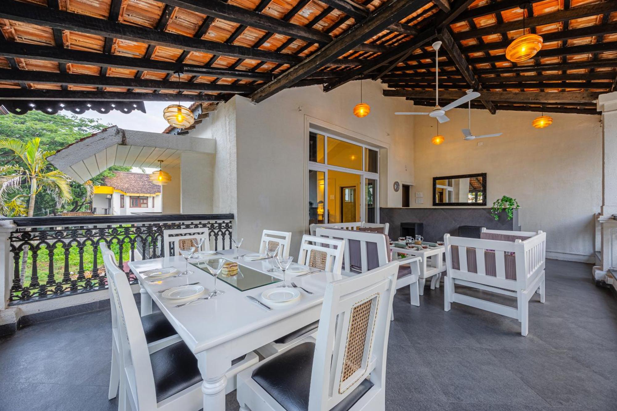 Elivaas 4 Bhk Villa Near Beach With Private Pool & Bar - Casa Boa Vida Candolim Eksteriør bilde