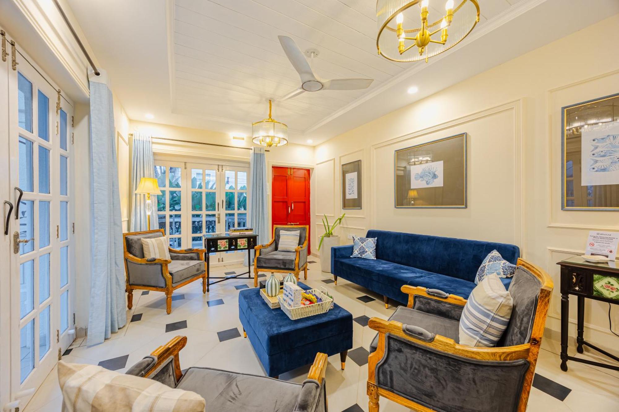 Elivaas 4 Bhk Villa Near Beach With Private Pool & Bar - Casa Boa Vida Candolim Eksteriør bilde