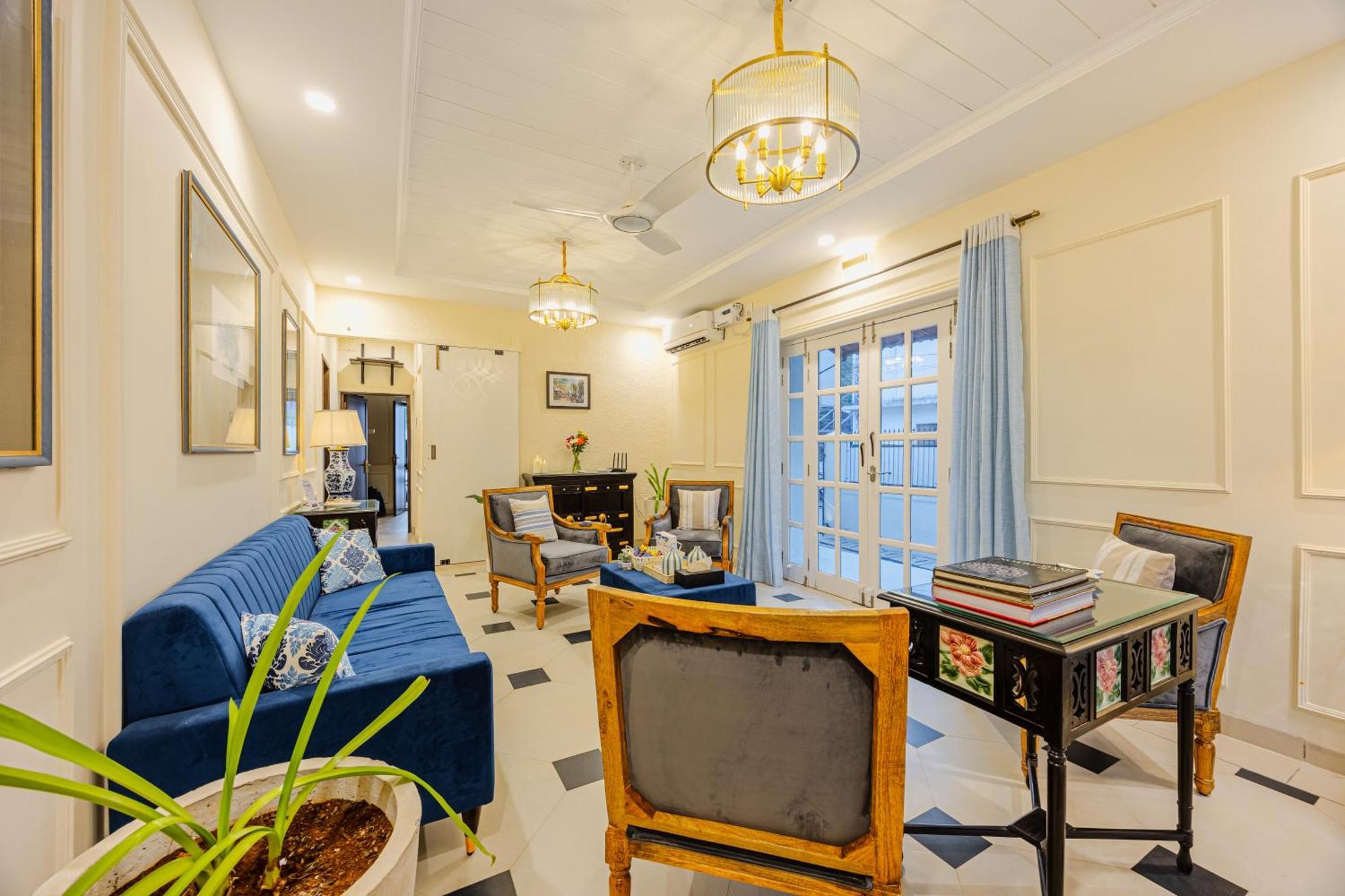Elivaas 4 Bhk Villa Near Beach With Private Pool & Bar - Casa Boa Vida Candolim Eksteriør bilde