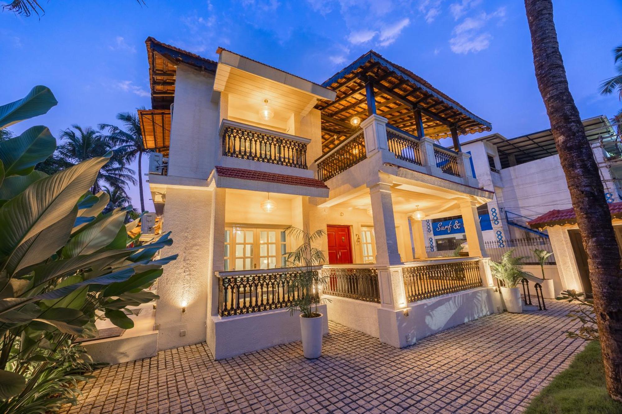 Elivaas 4 Bhk Villa Near Beach With Private Pool & Bar - Casa Boa Vida Candolim Eksteriør bilde