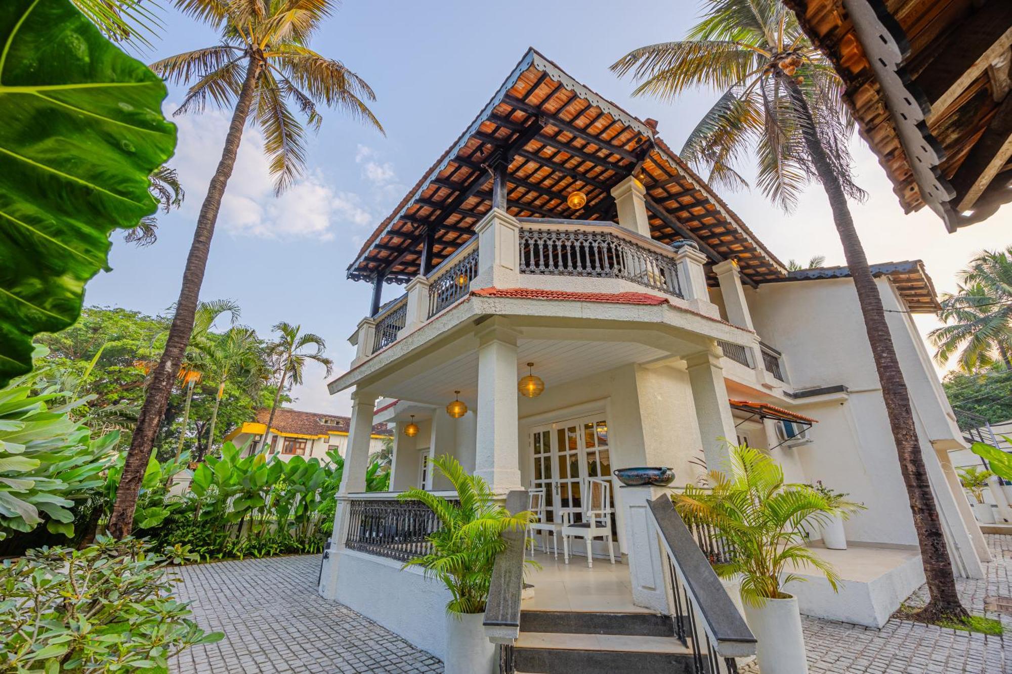 Elivaas 4 Bhk Villa Near Beach With Private Pool & Bar - Casa Boa Vida Candolim Eksteriør bilde